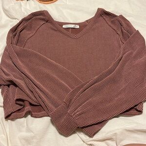 altar'd state maroon long sleeve
